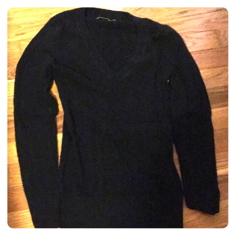 Black pullover sweater